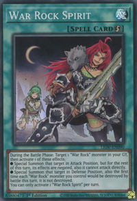 War Rock Spirit - Lightning Overdrive (LIOV) #LIOV-EN090 - Super Rare YuGiOh Trading Card
