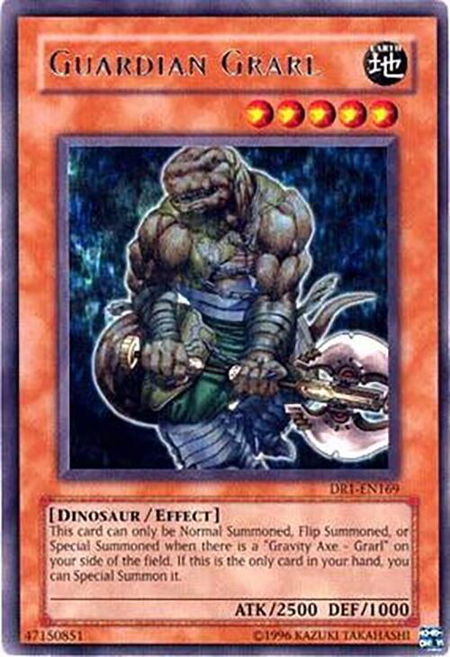 Guardian Grarl - Dark Revelation Volume 1 YuGiOh trading card