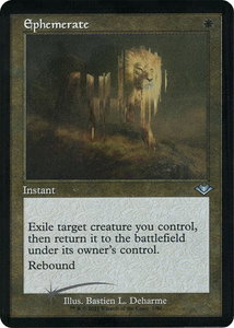 Ephemerate (Retro Frame) (Foil Etched) - Modern Horizons (MH1) #1 - Uncommon Magic: The Gathering Trading Card