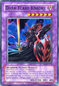 Dark Flare Knight - Dark Revelation Volume 1 (DR1) #DR1-EN179 - Super Rare YuGiOh Trading Card