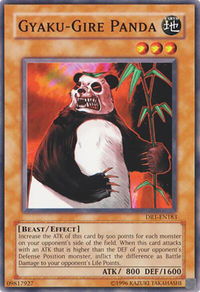 Gyaku-Gire Panda - Dark Revelation Volume 1 (DR1) #DR1-EN183 - Common / Short Print YuGiOh Trading Card