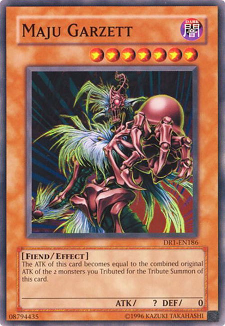 Maju Garzett - Dark Revelation Volume 1 YuGiOh trading card