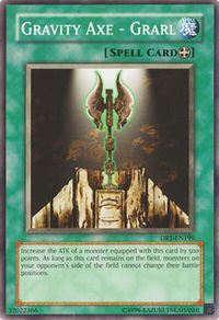 Gravity Axe - Grarl - Dark Revelation Volume 1 (DR1) #DR1-EN196 - Common / Short Print YuGiOh Trading Card