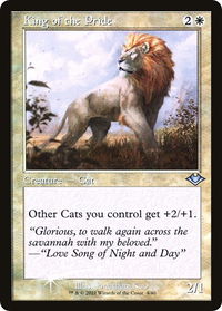 King of the Pride (Retro Frame) - Modern Horizons (MH1) #4 - Uncommon Magic: The Gathering Trading Card