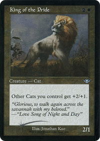 King of the Pride (Retro Frame) (Foil Etched) - Modern Horizons (MH1) #4 - Uncommon Magic: The Gathering Trading Card