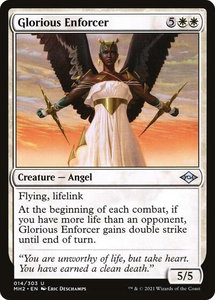 Glorious Enforcer - Modern Horizons 2 (MH2) #14 - Uncommon Magic: The Gathering Trading Card
