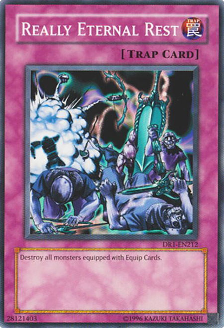 Really Eternal Rest trading card from Dark Revelation Volume 1 Really Eternal Rest - Dark Revelation Volume 1 YuGiOh trading card