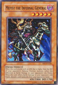 Mefist the Infernal General - Dark Revelation Volume 1 (DR1) #DR1-EN228 - Common / Short Print YuGiOh Trading Card