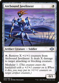 Arcbound Javelineer - Modern Horizons 2 (MH2) #2 - Uncommon Magic: The Gathering Trading Card