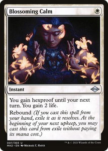 Blossoming Calm - Modern Horizons 2 (MH2) #7 - Uncommon Magic: The Gathering Trading Card
