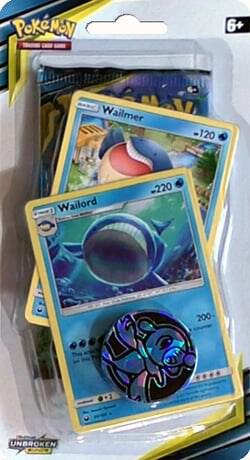 Unbroken Bonds Single Pack Blister [Wailord] - SM - Unbroken Bonds Pokémon trading card