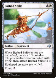 Barbed Spike - Modern Horizons 2 (MH2) #5 - Uncommon Magic: The Gathering Trading Card