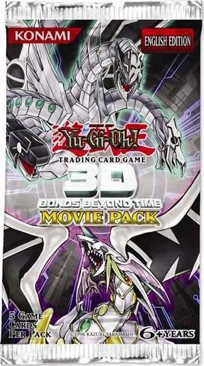 Yu-Gi-Oh! 3D Bonds Beyond Time Movie Booster Pack - Bonds Beyond Time Movie Pack YuGiOh trading card