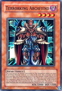 Terrorking Archfiend - Dark Revelation Volume 1 (DR1) #DR1-EN234 - Super Rare YuGiOh Trading Card