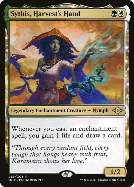 Sythis, Harvest's Hand - Modern Horizons 2 Magic: The Gathering trading card