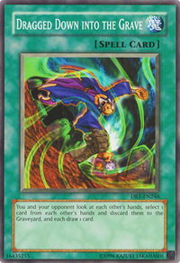 Dragged Down into the Grave - Dark Revelation Volume 1 (DR1) #DR1-EN246 - Common / Short Print YuGiOh Trading Card