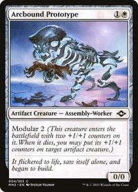 Arcbound Prototype - Modern Horizons 2 (MH2) #4 - Common Magic: The Gathering Trading Card