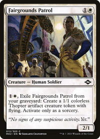 Fairgrounds Patrol - Modern Horizons 2 (MH2) #13 - Common Magic: The Gathering Trading Card