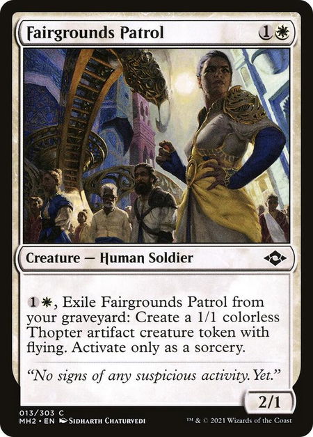 Fairgrounds Patrol - Modern Horizons 2 Magic: The Gathering trading card