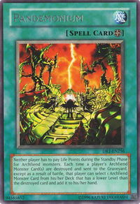 Pandemonium - Dark Revelation Volume 1 (DR1) #DR1-EN256 - Rare YuGiOh Trading Card