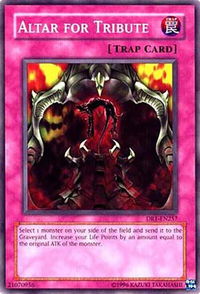Altar for Tribute - Dark Revelation Volume 1 (DR1) #DR1-EN257 - Common / Short Print YuGiOh Trading Card