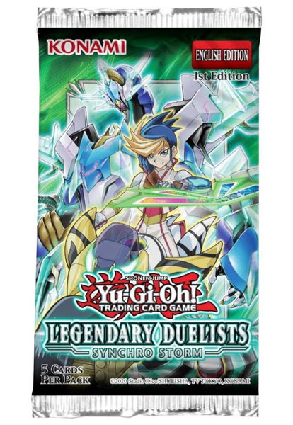 Legendary Duelists: Synchro Storm Booster Pack [1st Edition] - Legendary Duelists: Synchro Storm YuGiOh trading card