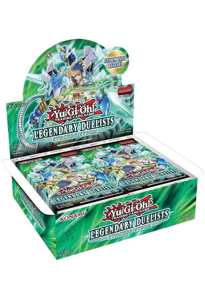 Legendary Duelists: Synchro Storm Booster Box [1st Edition] - Legendary Duelists: Synchro Storm YuGiOh trading card