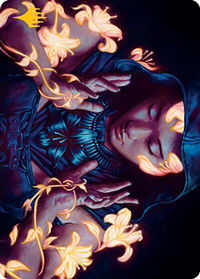 Blossoming Calm Art Card (Gold-Stamped) - Art Series: Modern Horizons 2 (ASMH2) #1 - Special Magic: The Gathering Trading Card