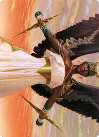 Glorious Enforcer Art Card - Art Series: Modern Horizons 2 (ASMH2) #2 - Special Magic: The Gathering Trading Card