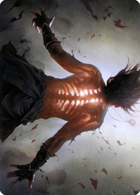 Piercing Rays Art Card - Art Series: Modern Horizons 2 Magic: The Gathering trading card