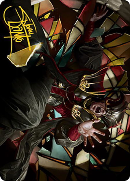 Prismatic Ending Art Card (Gold-Stamped Signature) - Art Series: Modern Horizons 2 Magic: The Gathering trading card