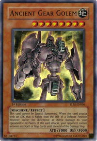 Ancient Gear Golem - The Lost Millennium (TLM) #TLM-EN006 - Ultra Rare YuGiOh Trading Card