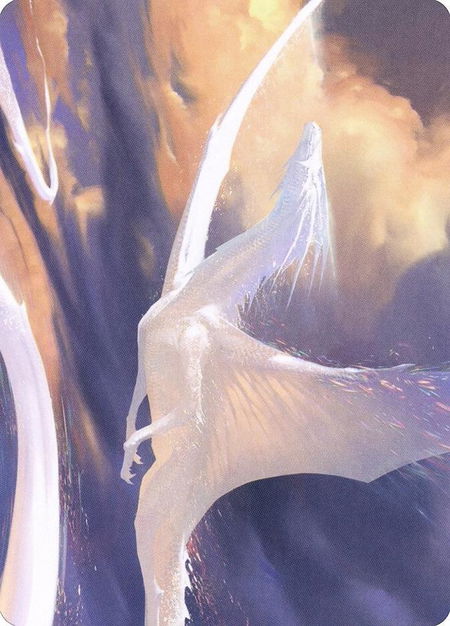 Timeless Dragon Art Card - Art Series: Modern Horizons 2 Magic: The Gathering trading card
