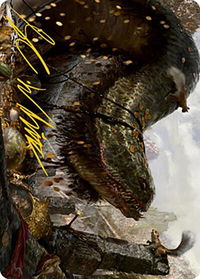 Junk Winder Art Card (Gold-Stamped Signature) - Art Series: Modern Horizons 2 (ASMH2) #13 - Special Magic: The Gathering Trading Card