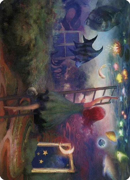 Lucid Dreams Art Card - Art Series: Modern Horizons 2 Magic: The Gathering trading card