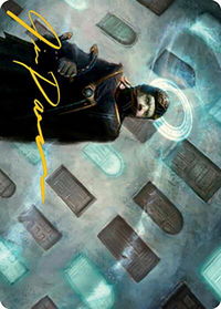 Mental Journey Art Card (Gold-Stamped Signature) - Art Series: Modern Horizons 2 (ASMH2) #15 - Special Magic: The Gathering Trading Card