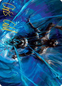 Shattered Ego Art Card (Gold-Stamped Signature) - Art Series: Modern Horizons 2 (ASMH2) #19 - Special Magic: The Gathering Trading Card