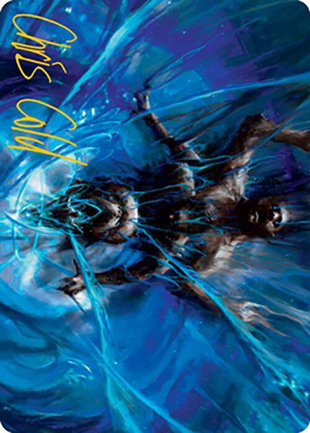 Shattered Ego Art Card (Gold-Stamped Signature) - Art Series: Modern Horizons 2 Magic: The Gathering trading card