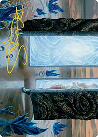 Step Through Art Card (Gold-Stamped Signature) - Art Series: Modern Horizons 2 (ASMH2) #21 - Special Magic: The Gathering Trading Card