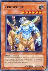 Criosphinx - The Lost Millennium (TLM) #TLM-EN013 - Rare YuGiOh Trading Card