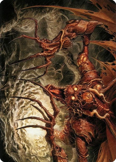 Archfiend of Sorrows Art Card - Art Series: Modern Horizons 2 Magic: The Gathering trading card