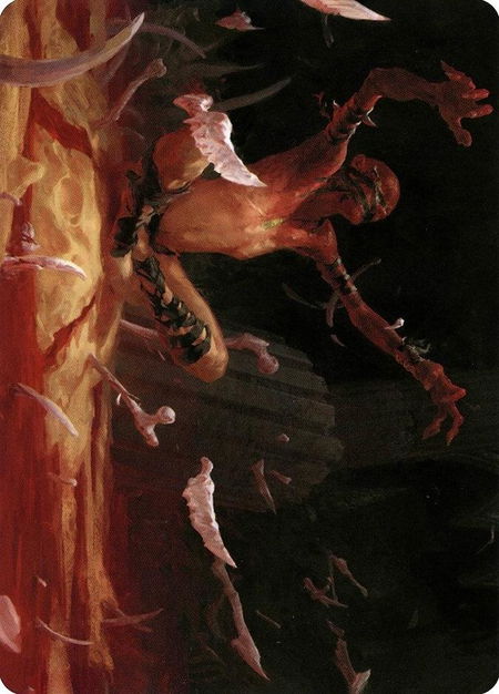 Bone Shards Art Card - Art Series: Modern Horizons 2 Magic: The Gathering trading card