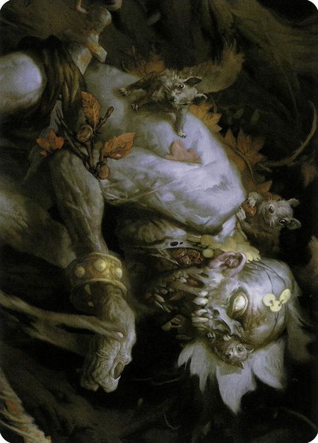 Nested Shambler Art Card - Art Series: Modern Horizons 2 Magic: The Gathering trading card