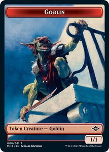 Goblin Token - Modern Horizons 2 (MH2) #8 - Token Magic: The Gathering Trading Card