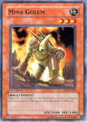Mine Golem - The Lost Millennium YuGiOh trading card