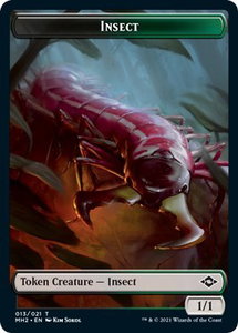 Insect Token - Modern Horizons 2 (MH2) #13 - Token Magic: The Gathering Trading Card