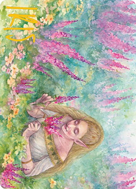 Abundant Harvest Art Card (Gold-Stamped Signature) - Art Series: Modern Horizons 2 Magic: The Gathering trading card