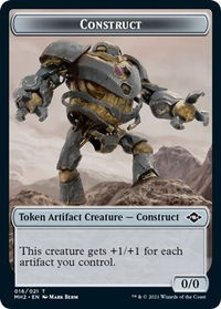 Construct Token - Modern Horizons 2 (MH2) #16 - Token Magic: The Gathering Trading Card