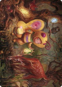 Glimmer Bairn Art Card - Art Series: Modern Horizons 2 (ASMH2) #39 - Special Magic: The Gathering Trading Card