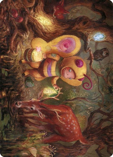 Glimmer Bairn Art Card - Art Series: Modern Horizons 2 Magic: The Gathering trading card